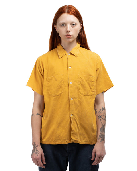 60’s Corduroy Button-Up Shirt - Medium
