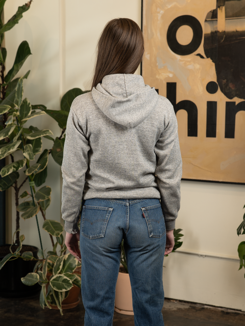1970s Thermal Lined Zip Hoodie