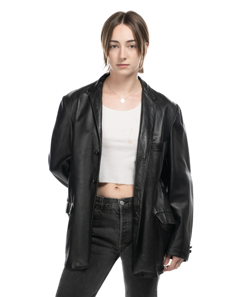 1960s "Californian" Leather Blazer