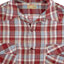 50's Plaid Loop Collar Shirt - Medium