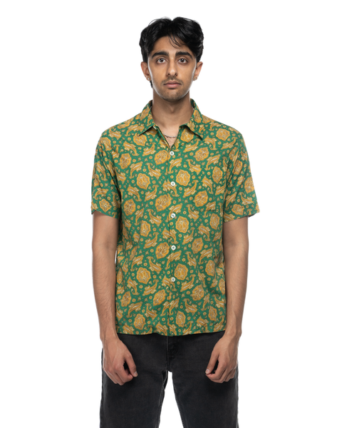1960s Paisley Button-Up Shirt