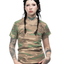 80s Camo Waffle Thermal - Small
