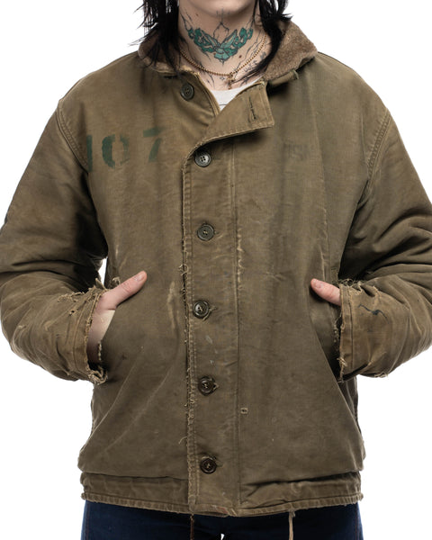 WW2 USN N-1 Deck Jacket - Medium