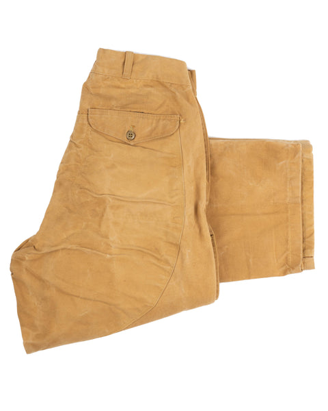 60's Canvas Hunting Trousers - 31" x 31.5"