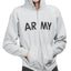 80's Champion Army Zip Hoodie - Large