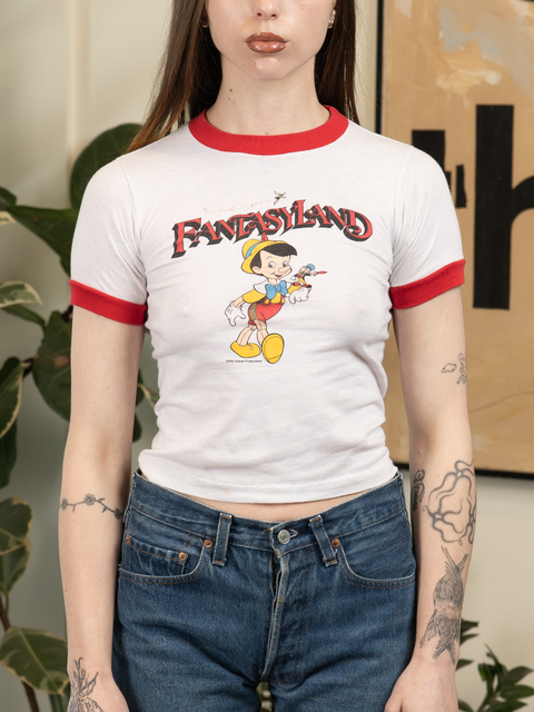 1980s Disney Fantasyland QT Tee