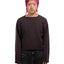 60's Cropped Hand-Knit Sweater - Medium