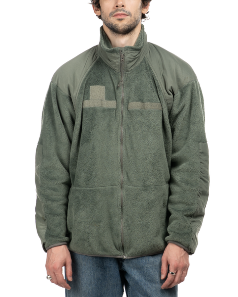 Y2K Army Fleece Jacket
