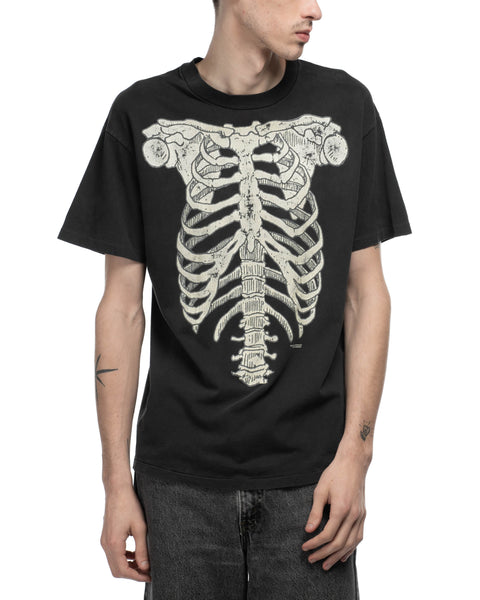 90's Glowing Skeleton Tee - Large