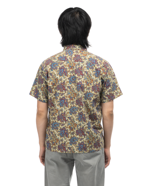 1970s Oxford Collar Paisley Shirt