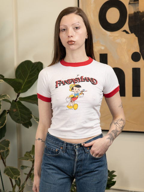 1980s Disney Fantasyland QT Tee