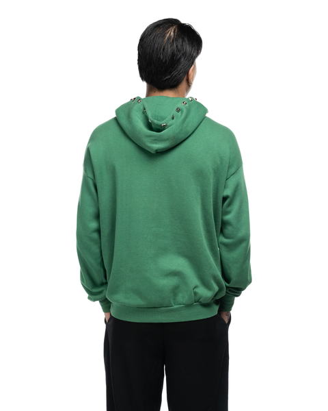 90s Studded Hoodie - Large