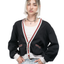 60s Corduroy Cardigan Sweatshirt - Medium