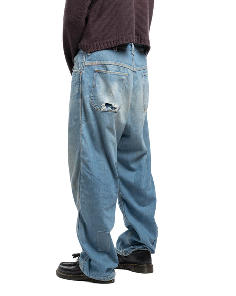 60's Cotton Flannel Lined Work Pants - 34" x 28"