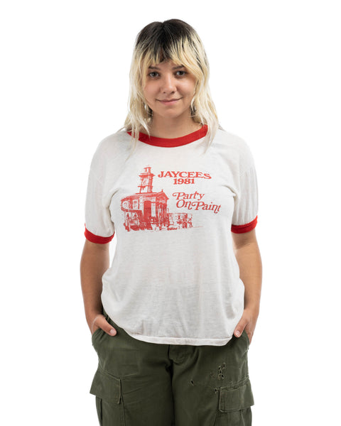 80's Lighthouse x Stroh's Tee - Medium