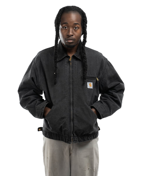 Y2K Black Detroit Jacket - Large