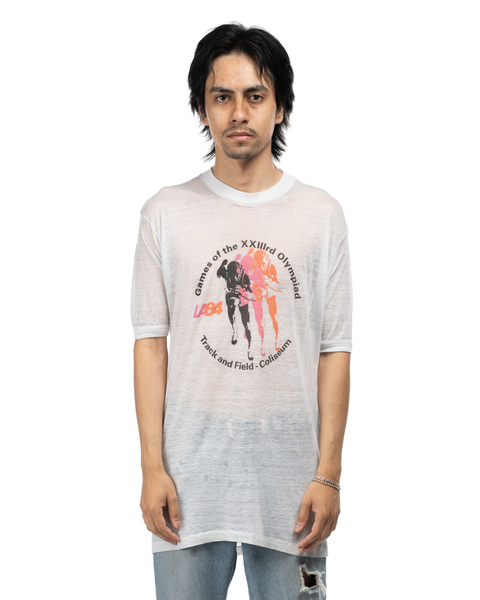 1980s Paper-Thin Olympics Tee