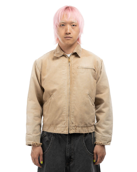 80's Blanket Lined Carhartt Detroit Jacket - Medium