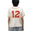 50's Zippered & Cropped Baseball Jersey - Small