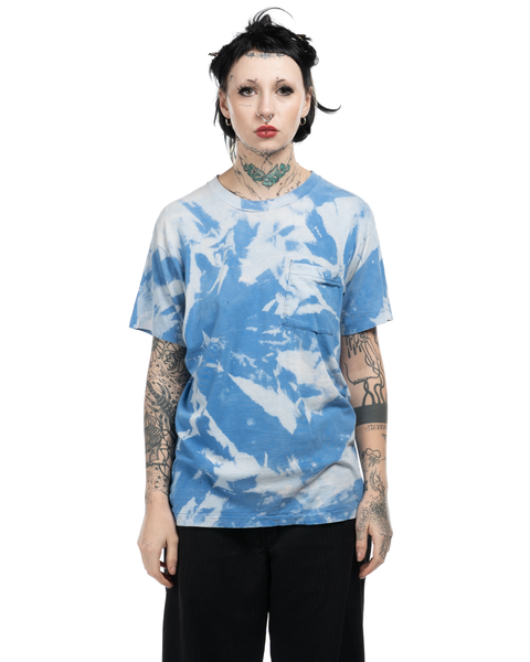 1980s Bleach-Dyed Pocket Tee