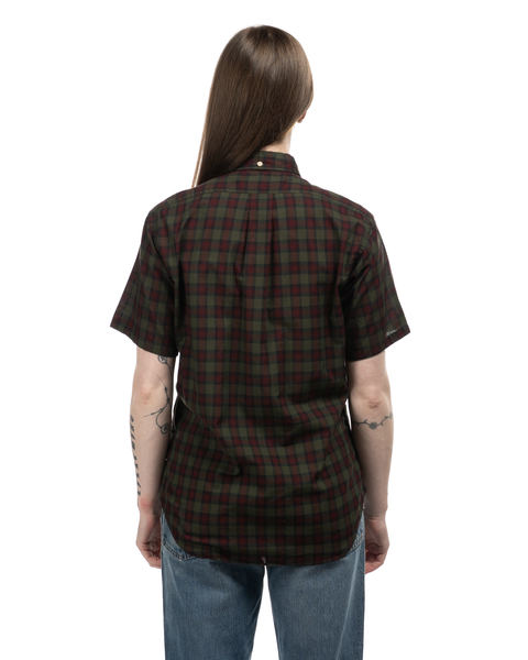 1960s Plaid Oxford Shirt