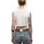 80's Cropped Beach Tee - Small