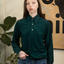 1960s Velvet Henley Top