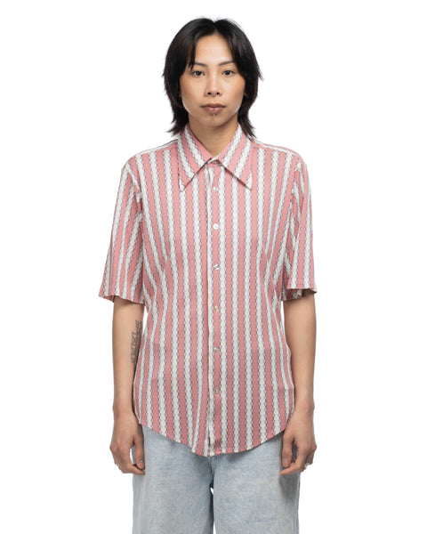70's Patterned Button-Up - Small