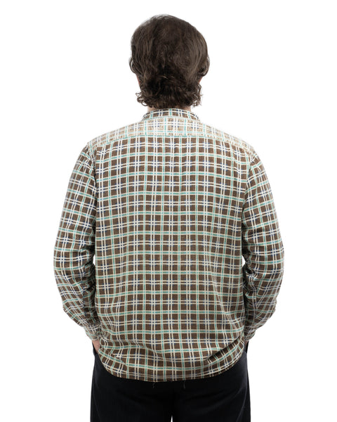 70's Faded Low Collar Shirt - Large
