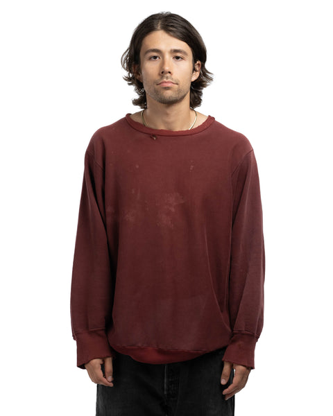 80's Thrashed Weave Sweatshirt - XL