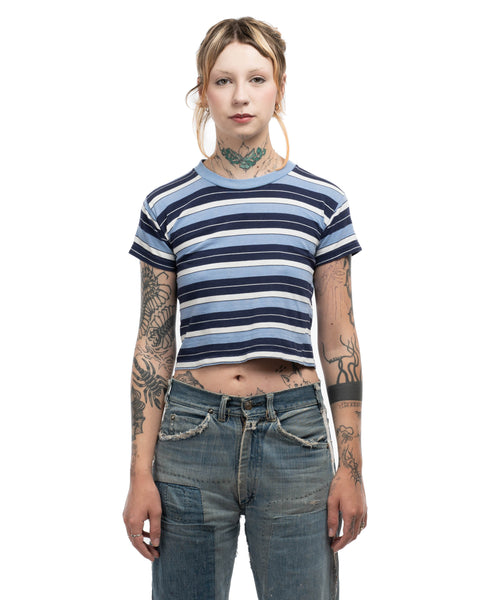 60's Striped Tee - XS