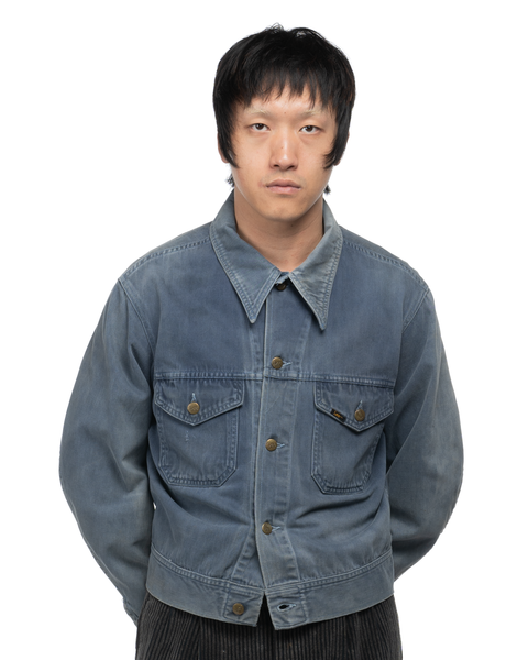 70's Lee Moleskin Trucker Jacket - Medium