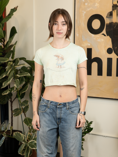 1970s Thrashed "Smile" QT Tee