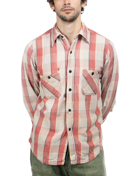 1970s Faded Cotton Flannel