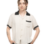 1960s Cotton Trimmed Loop-Collar Shirt