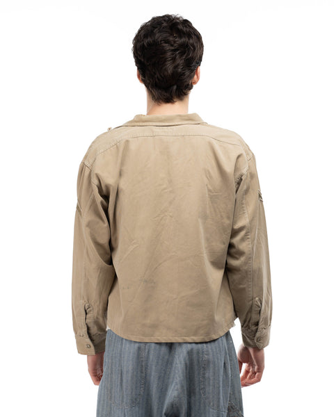 40’s Boxy Army Shirt - XL