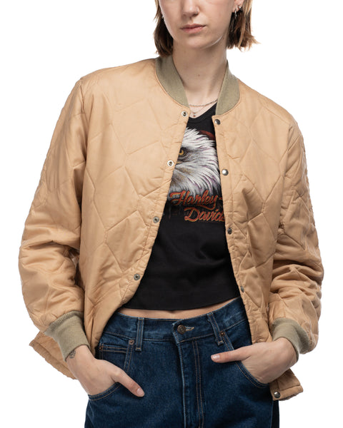 60's Quilted Liner Jacket - Medium