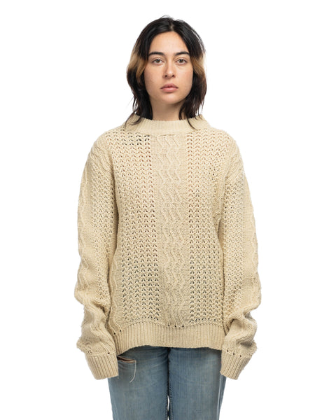 60's Loose Knit Sweater - Medium