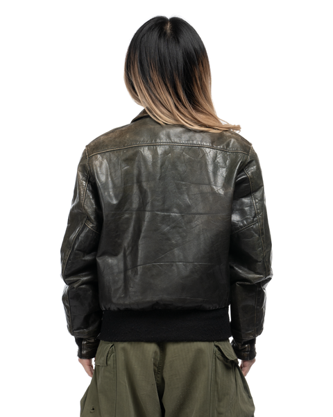 70s A2 Style Bomber Jacket - Small