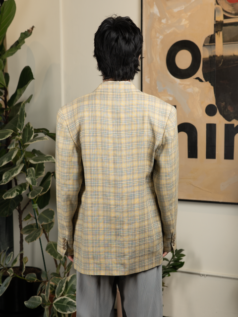 1990s Square Tag Gap Cotton Blazer