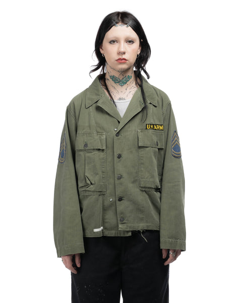 WW2 HBT Field Jacket - Medium
