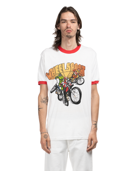 1970s Motocross Ringer Tee
