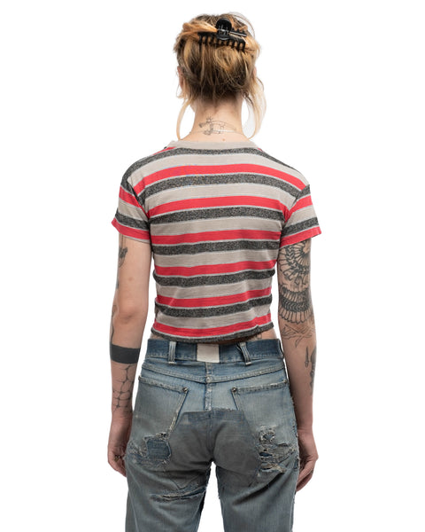 60's Striped Tee - XS
