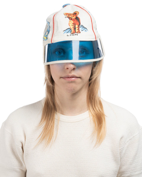 60's Zoo Visor Bucket Hat - 7
