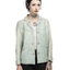 1950s Robin Egg Leather Coat