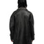 40's Creepy Leather Jacket - Medium