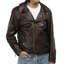1970s Leather Moto Jacket