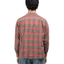 60's Pilgrim Patched Plaid Loop Collar - Large