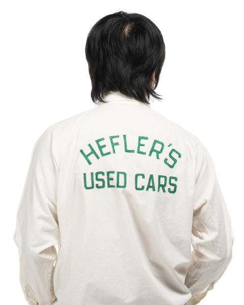 1950s Chain-Stitched Cotton Shirt