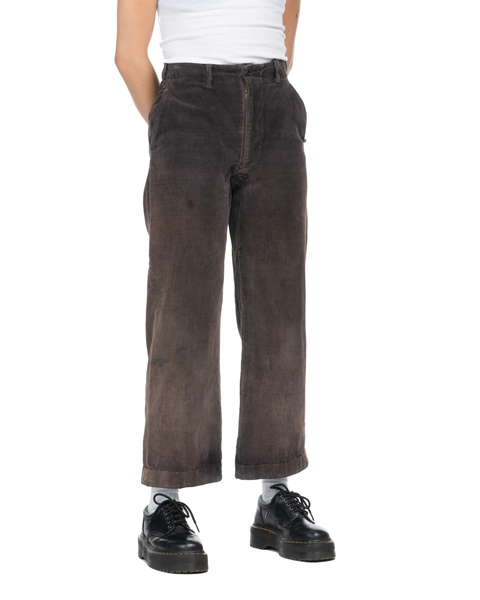 40's Corduroy Trousers - 26" x 25”